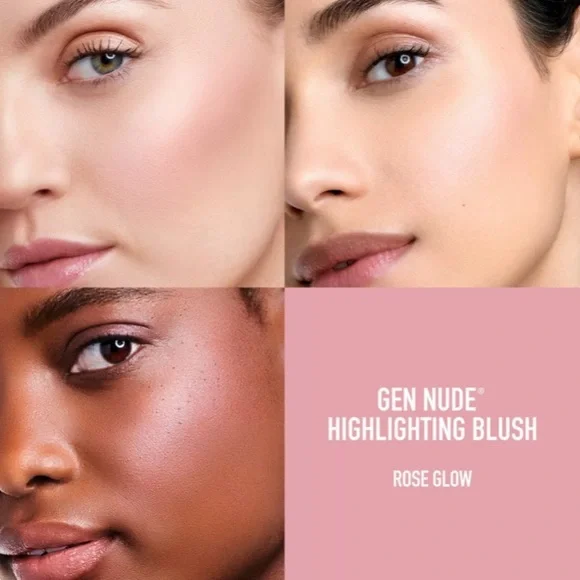 Bareminerals Gen Nude Highlighting Blush Rose Glow - Picture 2 of 16